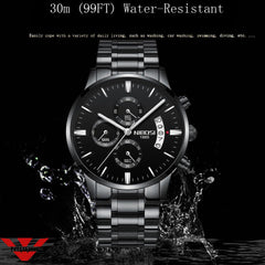 Men’s Luxury Fashion Quartz Wristwatch - dealskart.com.au