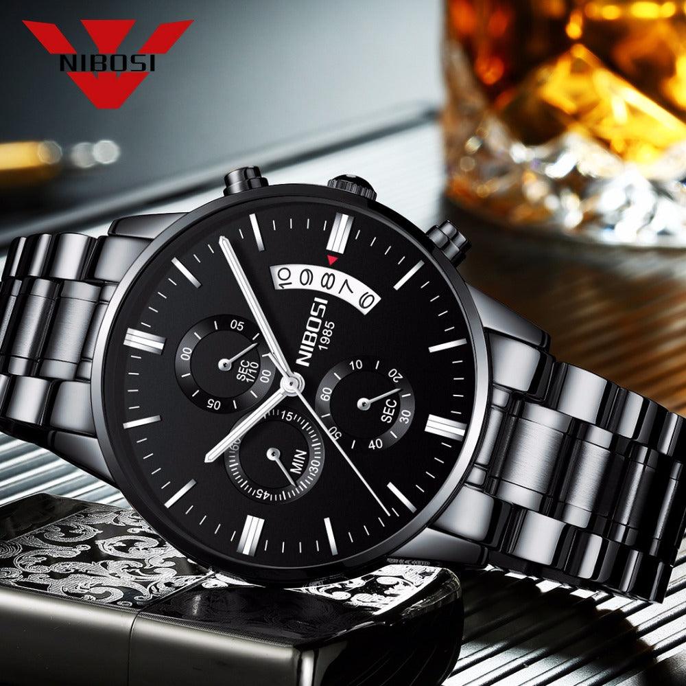 Men’s Luxury Fashion Quartz Wristwatch - dealskart.com.au