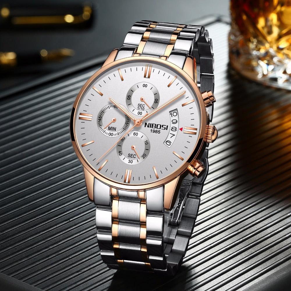 Men’s Luxury Fashion Quartz Wristwatch - dealskart.com.au