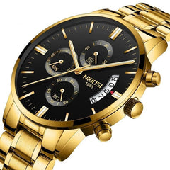 Men’s Luxury Fashion Quartz Wristwatch - dealskart.com.au