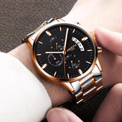 Men’s Luxury Fashion Quartz Wristwatch - dealskart.com.au