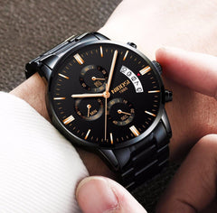 Men’s Luxury Fashion Quartz Wristwatch - dealskart.com.au