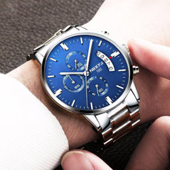 Men’s Luxury Fashion Quartz Wristwatch - dealskart.com.au