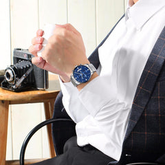 Men’s Luxury Fashion Quartz Wristwatch - dealskart.com.au