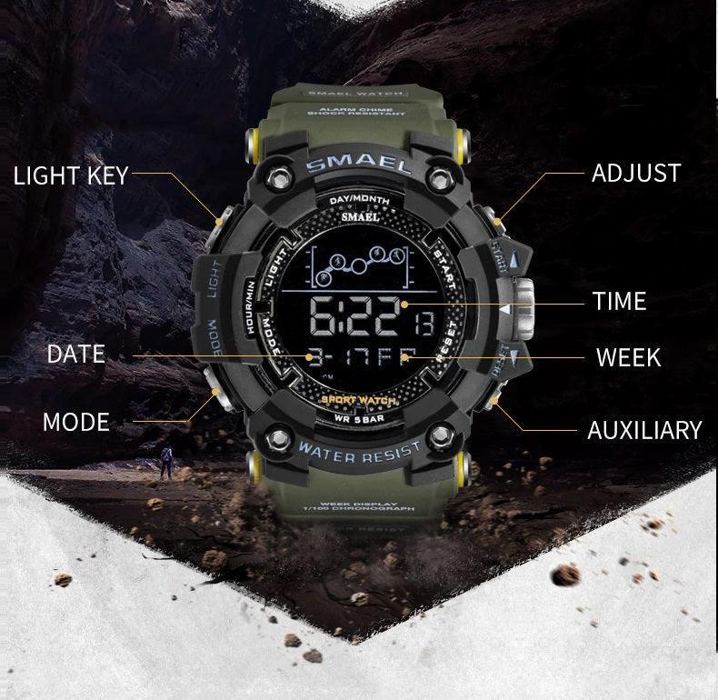 Men’s Military Watch for Modern Sports and Outdoors - dealskart.com.au