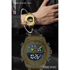 Naviforce Dual Display Military Watch for Men - dealskart.com.au