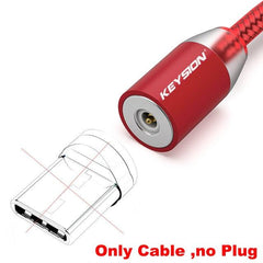 Premium Magnetic USB Cable - Type-C, For iPhone, Micro USB - dealskart.com.au