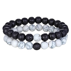 Premium Natural Stone Beads Bracelet - Polished - dealskart.com.au