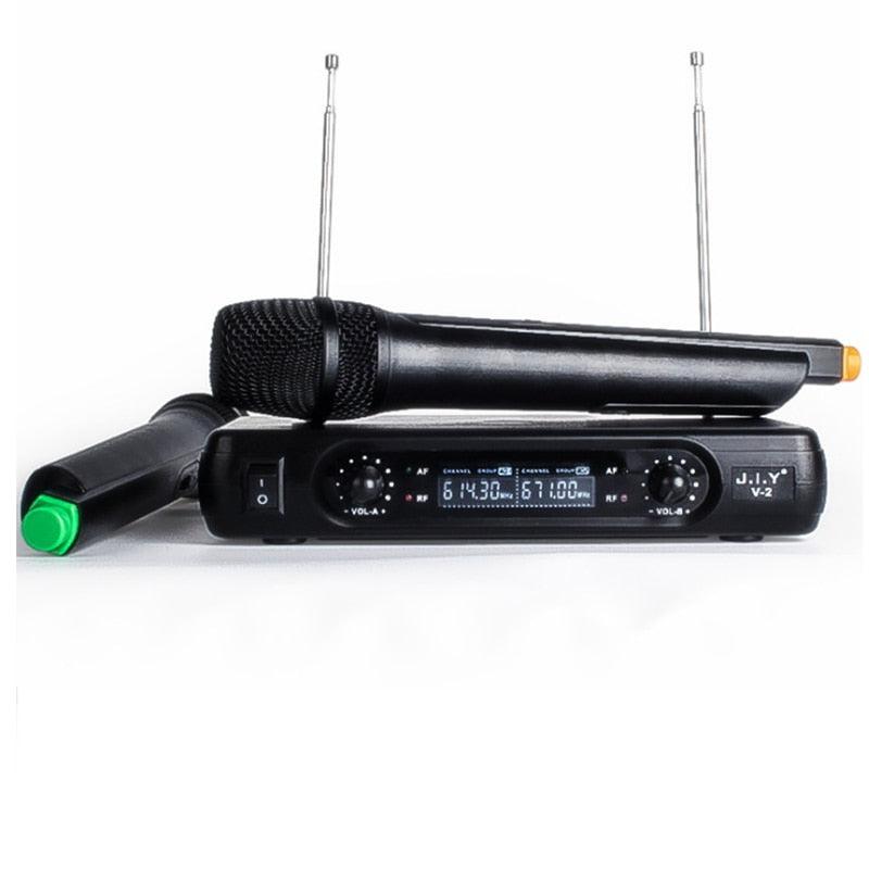 Handheld Wireless Karaoke Microphone Karaoke player Home Karaoke Echo Mixer System Digital Sound Audio Mixer Singing Machine - dealskart.com.au
