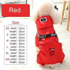 HOOPET Dog Clothes Winter Warm Pet Dog Jacket Coat Puppy Chihuahua Clothing Hoodies For Small Medium Dogs Puppy Outfit - dealskart.com.au