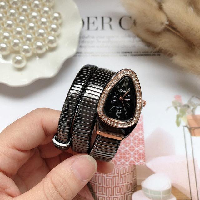 Women Luxury Brand Quartz Bracelet Wristwatch - dealskart.com.au
