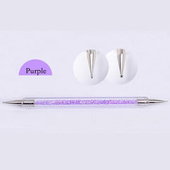 Dual Ended Nail Designing and Sculpting Tool - 1 Pc - dealskart.com.au