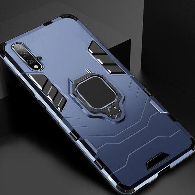 Rugged Armour Protection Hard Shell Back Cover - For Huawei Mobiles - dealskart.com.au
