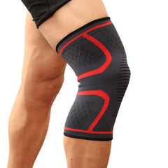 Nylon Compression Sports Elastic Knee Support Braces | Running Cycling Basketball - dealskart.com.au