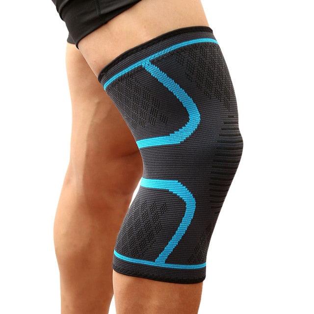 Nylon Compression Sports Elastic Knee Support Braces | Running Cycling Basketball - dealskart.com.au