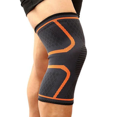 Nylon Compression Sports Elastic Knee Support Braces | Running Cycling Basketball - dealskart.com.au