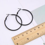 Exaggerated Geometric Round Shiny Circle Earrings - Fashion Jewelry for Women - dealskart.com.au