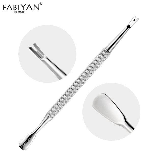 Stainless Steel Nail and Cuticle Care Tool - Dual Sided - dealskart.com.au