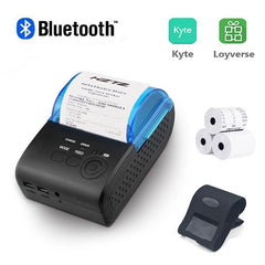 Portable Mini Bluetooth Printer Wireless Thermal Receipt Ticket Printer For Mobile Phone Window 58mm 2inch pos Machine - dealskart.com.au