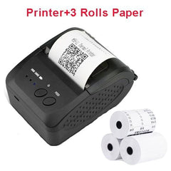 Portable Mini Bluetooth Printer Wireless Thermal Receipt Ticket Printer For Mobile Phone Window 58mm 2inch pos Machine - dealskart.com.au