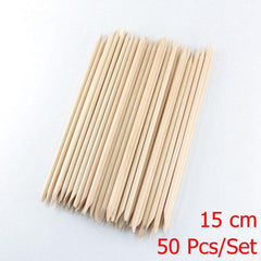 Wooden Cuticle Pushing Sticks - Manicure/ Pedicure - dealskart.com.au