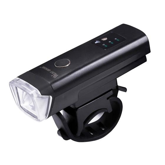 WEST BIKING Front Bicycle Light USB Rechargeable LED Bike Light Waterproof Cycling Headlight Climbing Safety Flashlight Lamps - dealskart.com.au