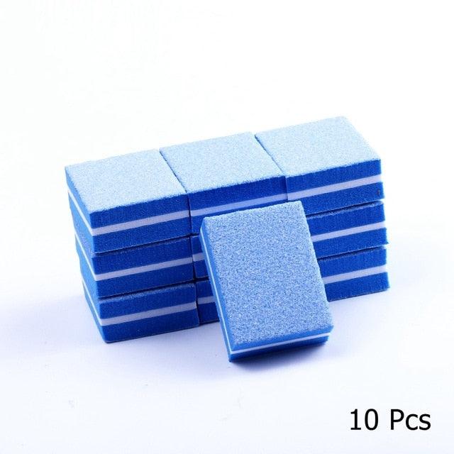 Double-sided Mini Nail Buffer Blocks - 10/ 25/ 50 Pcs - dealskart.com.au