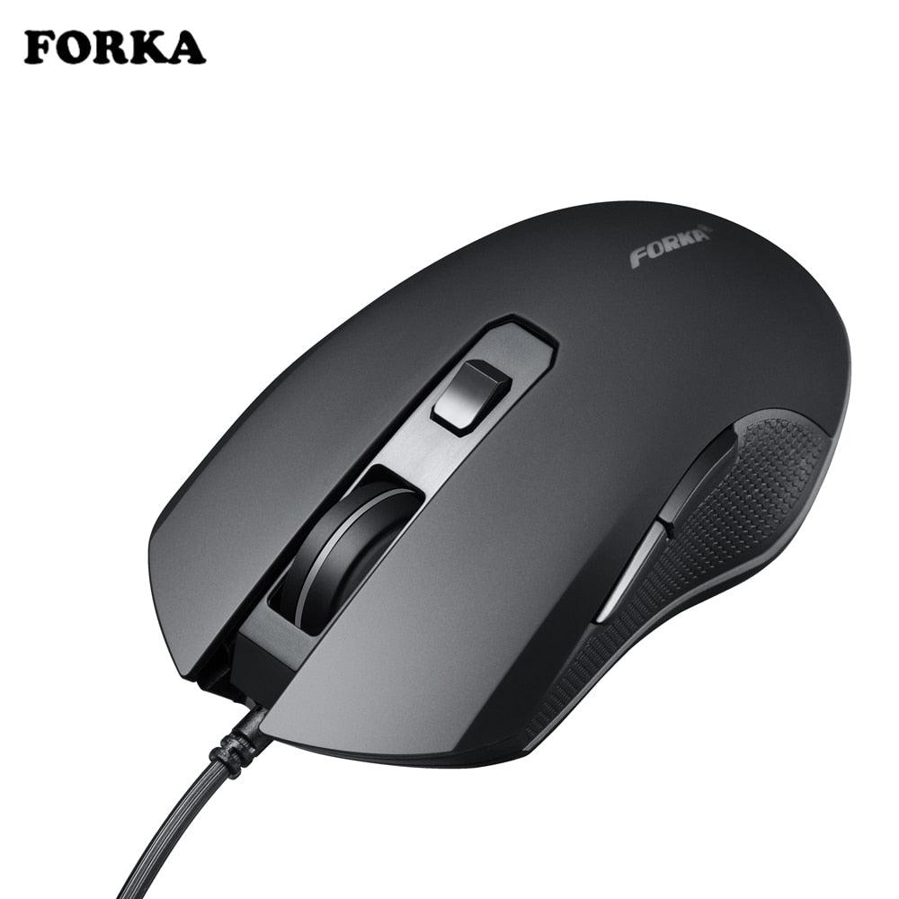 Stylish USB Wired Gaming Mouse - 6 Buttons, 3200 DPI - dealskart.com.au