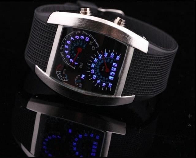 Men’s Unique Elegance LED Digital Wristwatch - dealskart.com.au