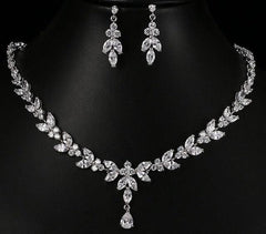 Emmaya Exquisite Women's Silver Finished Jewelry Set - dealskart.com.au