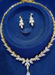 Emmaya Exquisite Women's Silver Finished Jewelry Set - dealskart.com.au