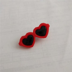 Pet Supplies Cute Heart-Sunglass Hair Pin - dealskart.com.au