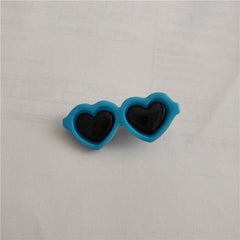 Pet Supplies Cute Heart-Sunglass Hair Pin - dealskart.com.au