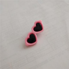 Pet Supplies Cute Heart-Sunglass Hair Pin - dealskart.com.au