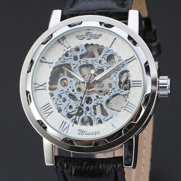 Men’s Mechanical Skeleton Fashion Luxury Wristwatch - dealskart.com.au