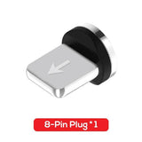TOPK AM17 LED Magnetic USB Cable / Micro USB / Type-C For iPhone X Xs Max Magnet Charger for Samsung Xiaomi Pocophone USB C - dealskart.com.au