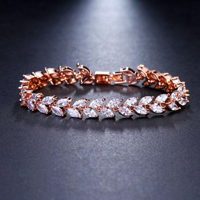 Shimmery Finished Zirconia Crystal Studded Pendant Set - dealskart.com.au