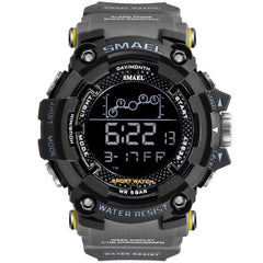 SMAEL Mens Watch Military Waterproof Sport Wrist Watch Digital Stopwatches For Men 1802 Military Watches Male Relogio Masculino - dealskart.com.au