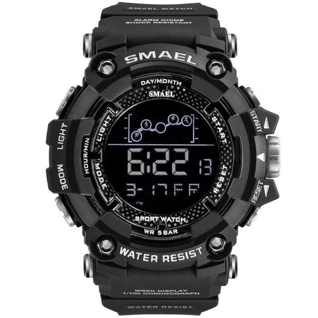 SMAEL Mens Watch Military Waterproof Sport Wrist Watch Digital Stopwatches For Men 1802 Military Watches Male Relogio Masculino - dealskart.com.au