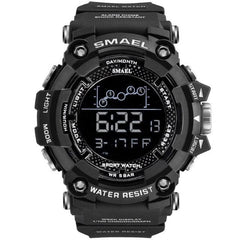 SMAEL Mens Watch Military Waterproof Sport Wrist Watch Digital Stopwatches For Men 1802 Military Watches Male Relogio Masculino - dealskart.com.au
