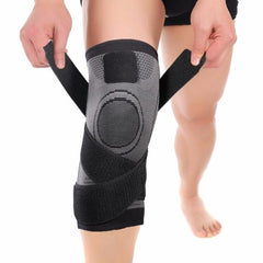 Sports Accessories- Adjustable Elastic Nylon Sports Compression Kneecap - dealskart.com.au