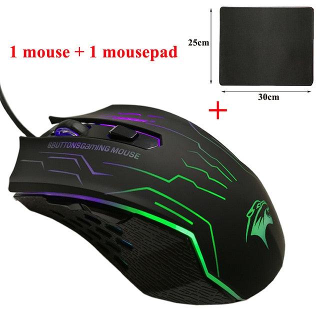 USB Gaming Mouse - Precise Movement, Silent Click, 6 Buttons - dealskart.com.au