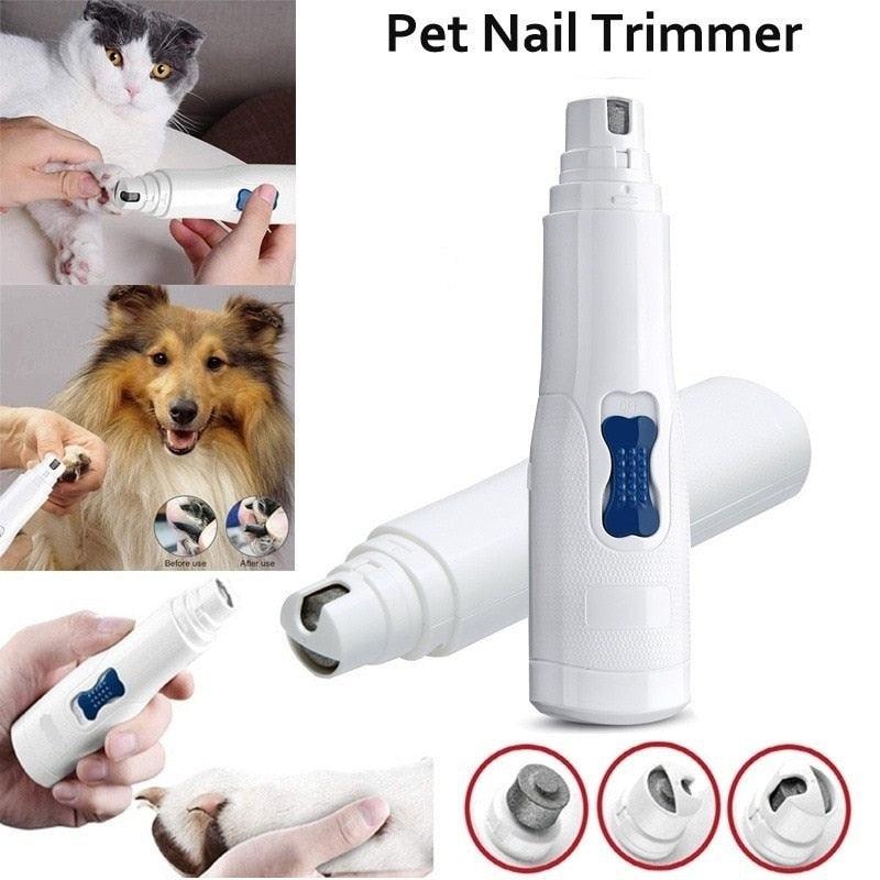 Pet Accessories- Electronic Nail Grinder Trimmer Grooming Tool for Pets - dealskart.com.au