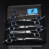 Pet Scissors for Pet Grooming - 7.0 inch Blue - dealskart.com.au