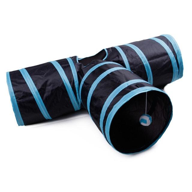 Pet Accessories- 2/3/4/5-way collapsible Pet Fun Tunnel - dealskart.com.au