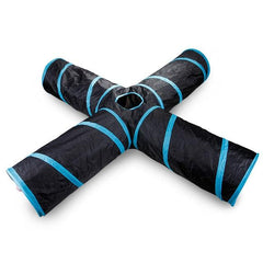 Pet Accessories- 2/3/4/5-way collapsible Pet Fun Tunnel - dealskart.com.au