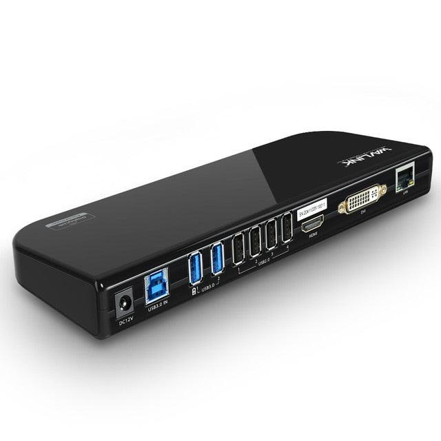 11-in-1 USB 3.0 Universal Docking Station - For Laptops & Tablets - dealskart.com.au