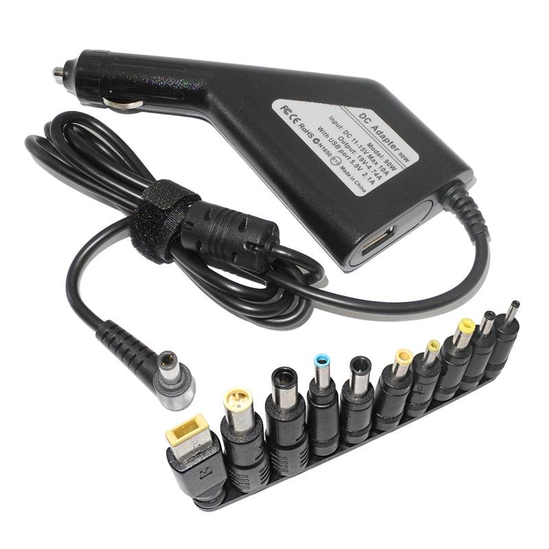 Universal Laptop Charger / Power Adapter- 19V 4.74A, 20V 4.5A, 19.5V 4.62A, 90W, 10 Heads - dealskart.com.au