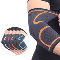 Elastic Protective Elbow Pad for Gym and Outdoor Sports Pain Relief Recovery - dealskart.com.au