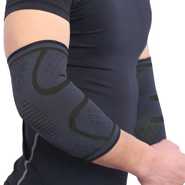 Elastic Protective Elbow Pad for Gym and Outdoor Sports Pain Relief Recovery - dealskart.com.au